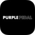 purple pedal android application logo